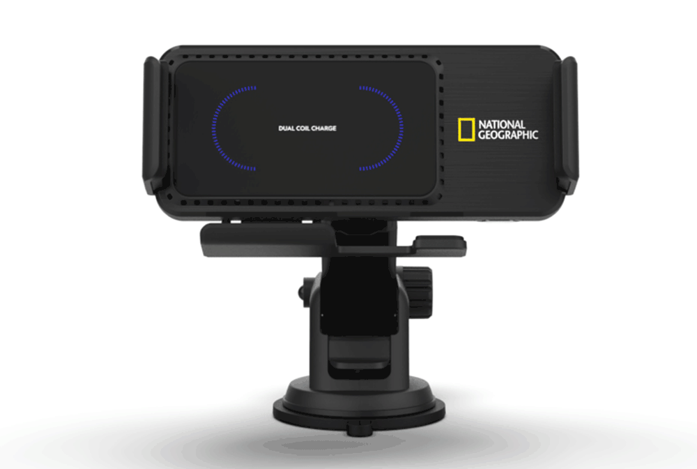 Nat Geo Dual Coil Wide Hold Fast Wireless Car Charger_10.gif